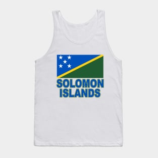 The Pride of the Solomon Islands - National Flag Design Tank Top